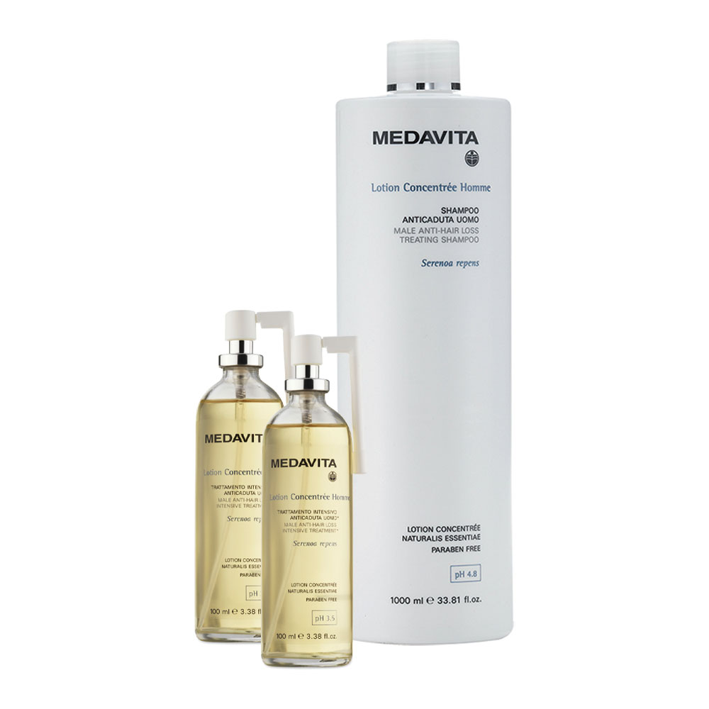 MEDAVITA ENSEMBLE ANTICHUTE SHAMP ET LOTION HOMME