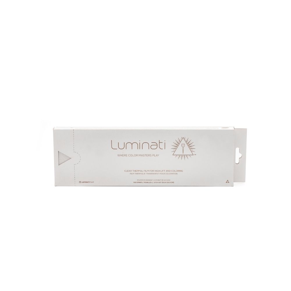 LUMINATI THERMAL FILM PRE-CUT STRIPS BOX 150 CLEAR