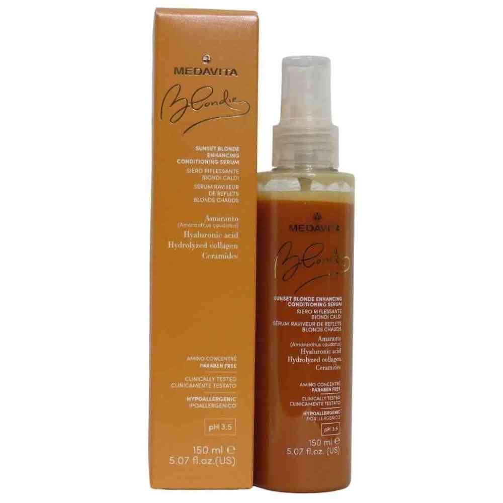 MEDAVITA SUNSET BLONDE SERUM REVITALISANT DORÉ 150ML