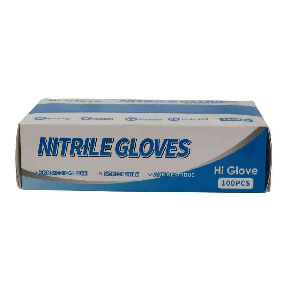 LALEMA NITRILE GLOVES POWDER-FREE MEDIUM BOX 100