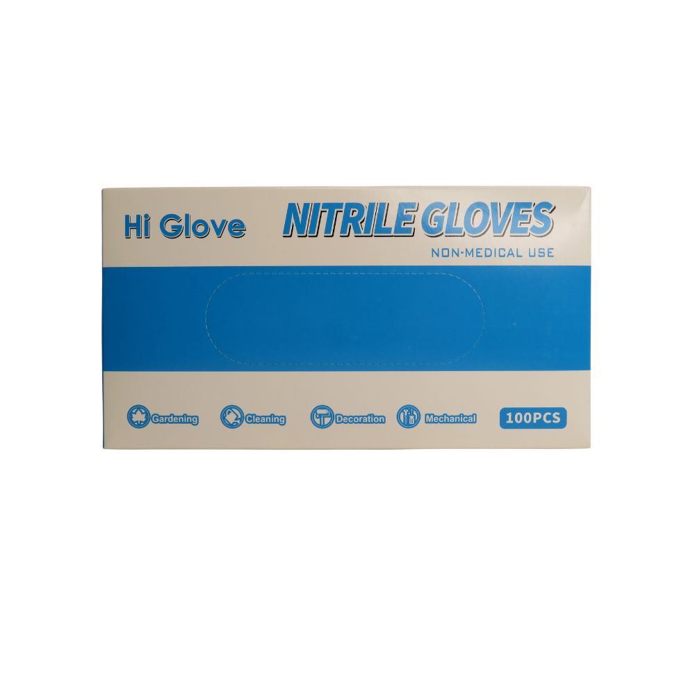 LALEMA NITRILE GLOVES POWDER-FREE LARGE BOX 100