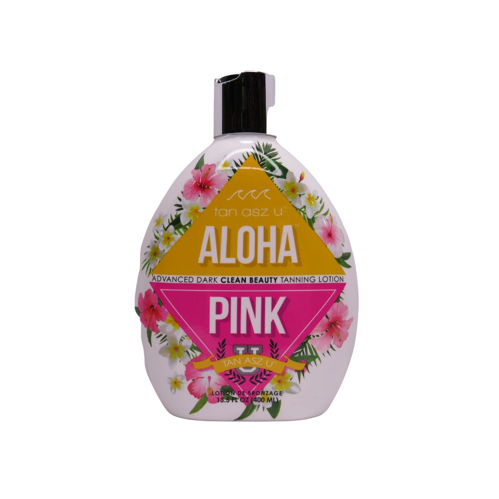 TAN ASZ U LOTION ALOHA PINK 13.5 OZ