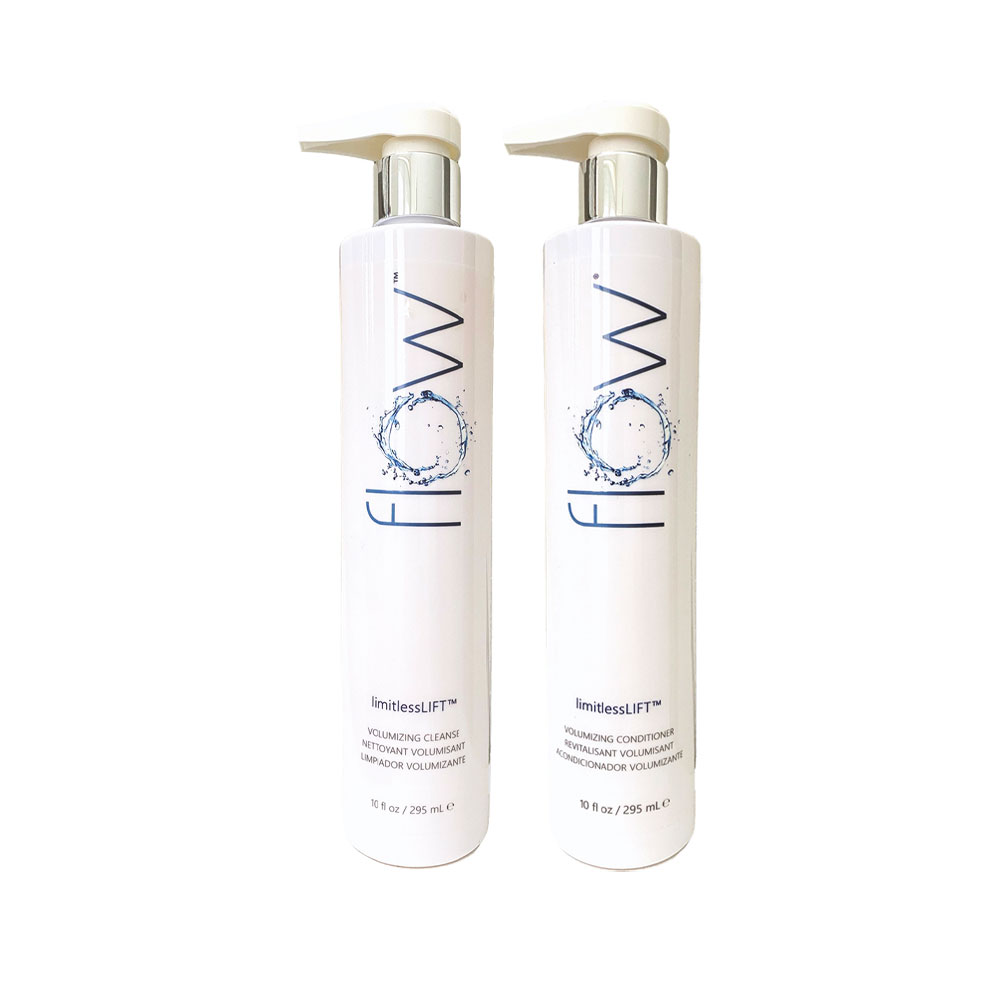 FLOW DUO SHAMPOOING/REVITALISANT VOLUME 295ML