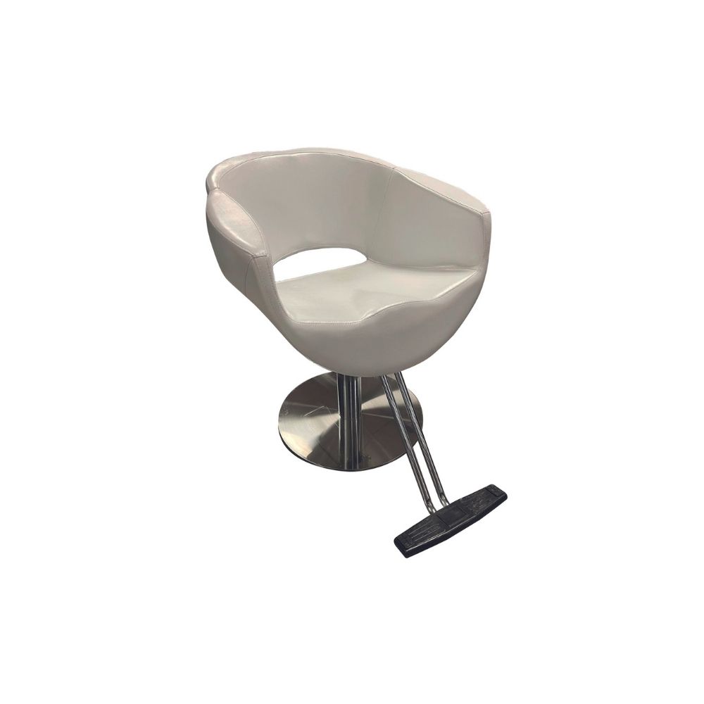 CHAISE MARYLINE BLANCHE BASE HYD RONDE