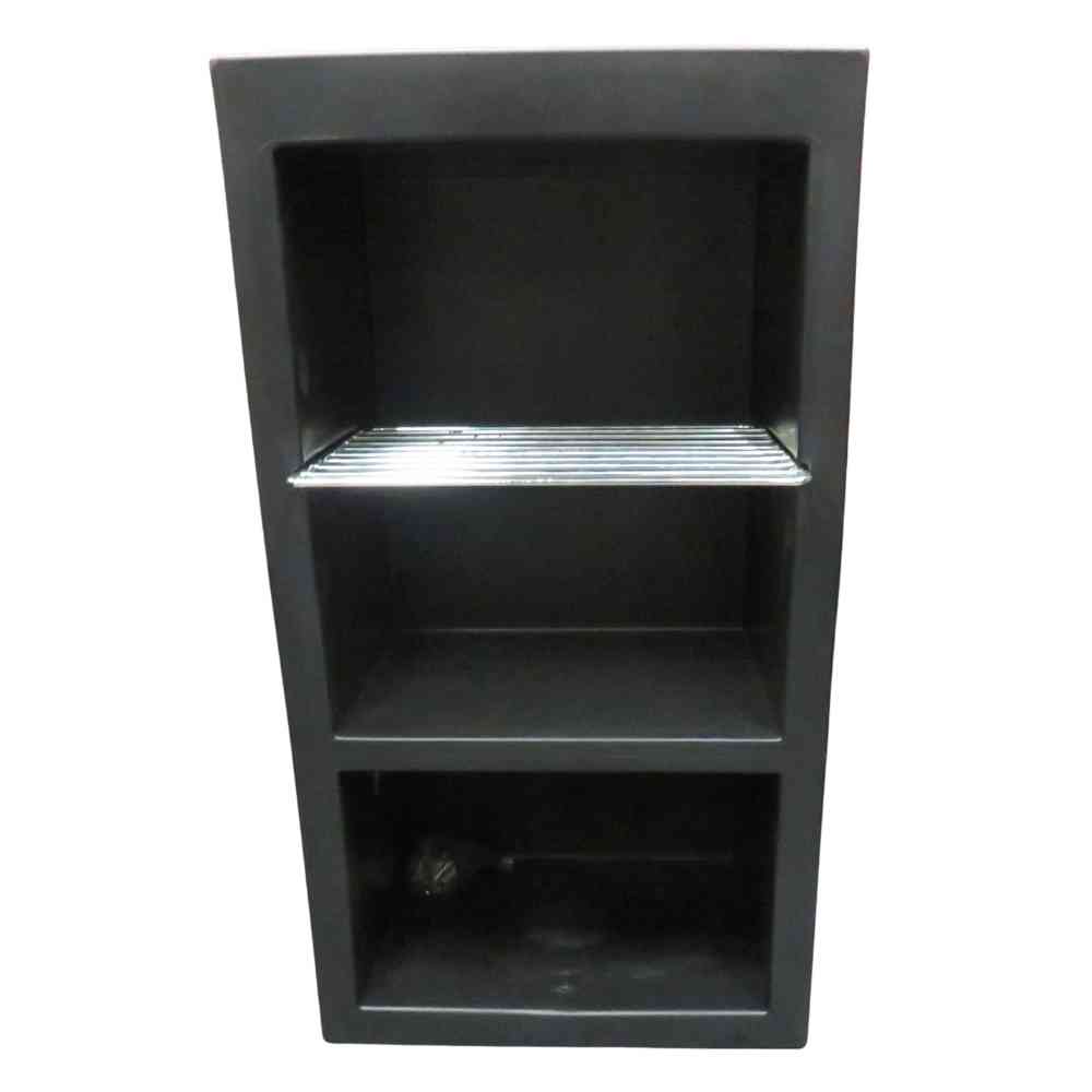 MEUBLE DE RANGEMENT POUR LAVABO NOIR