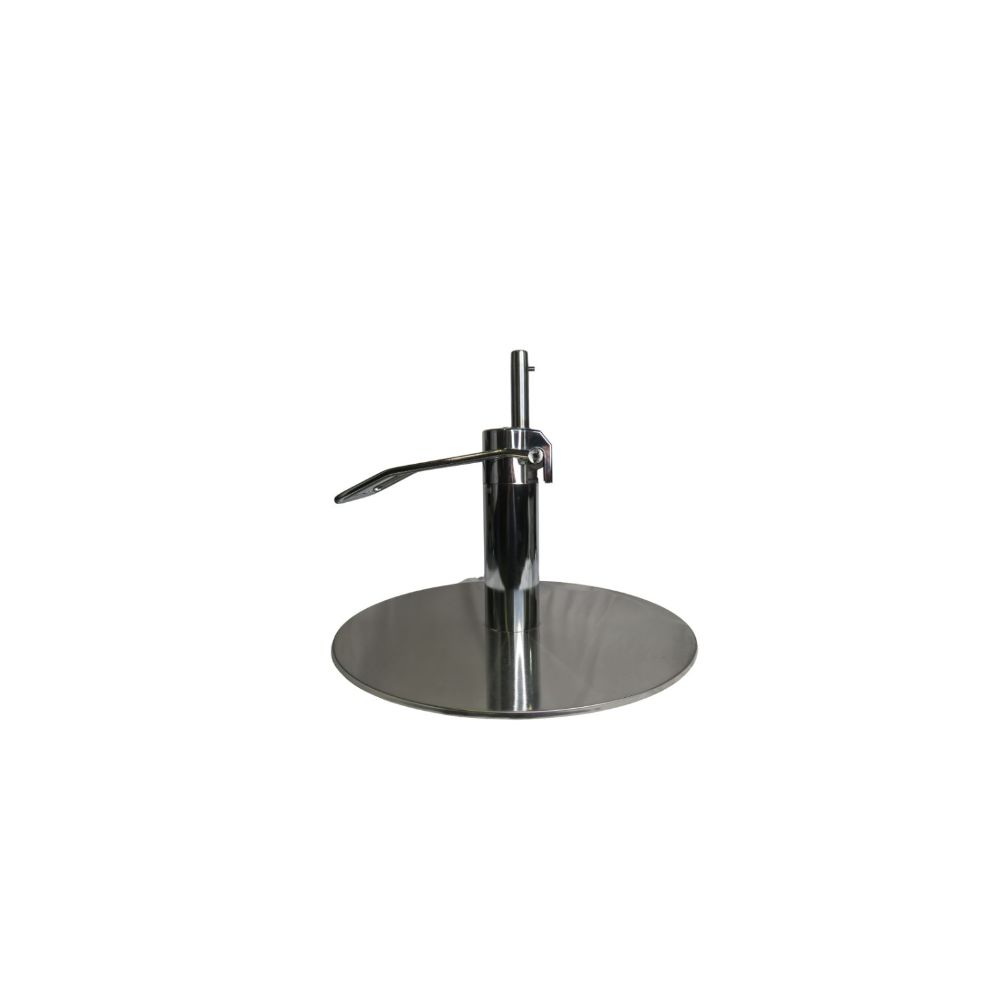 ROUND BASE INCLUDES PUMP FOOT REST CHROME