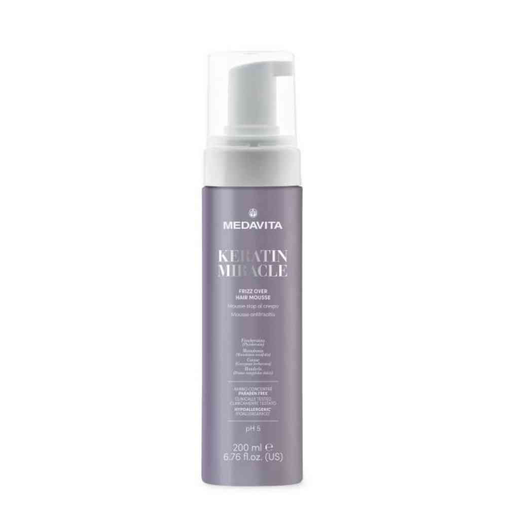 MEDAVITA KERATIN MIRACLE FRIZZ OVER MOUSSE 200ML