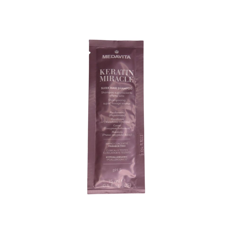 MEDAVITA KERATIN MIRACLE SLEEK HAIR SHAMPOO