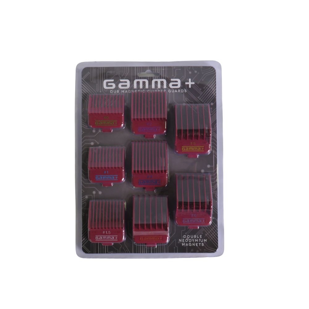 GAMMA+ENSEMBLE DE PEIGNE GUIDE MAGNETIQUE ROUGE