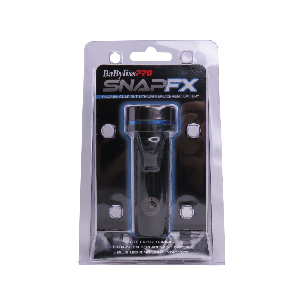 BABYLISSPRO BATTERIE LED POUR TOND.FINIT SNAPFX BLEU