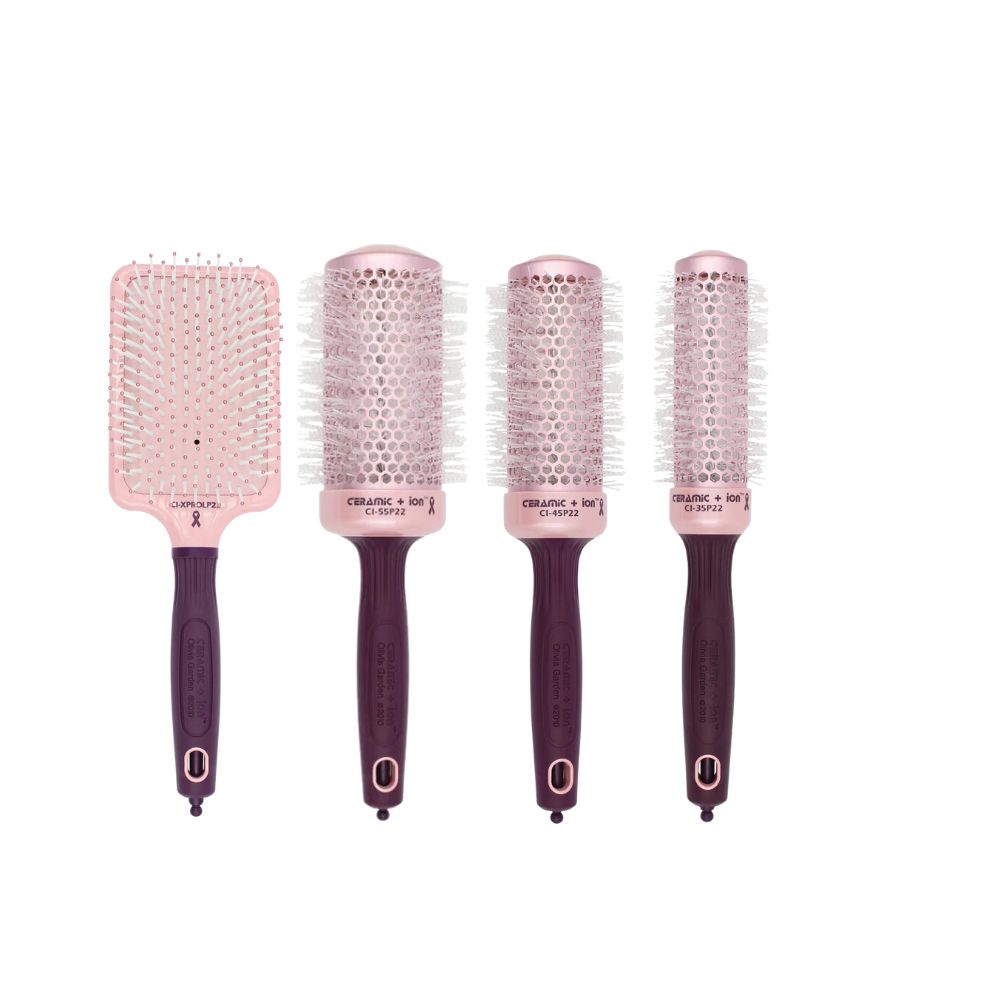 OLIVIA GARDEN BCA BRUSHES SET OF 4  2022