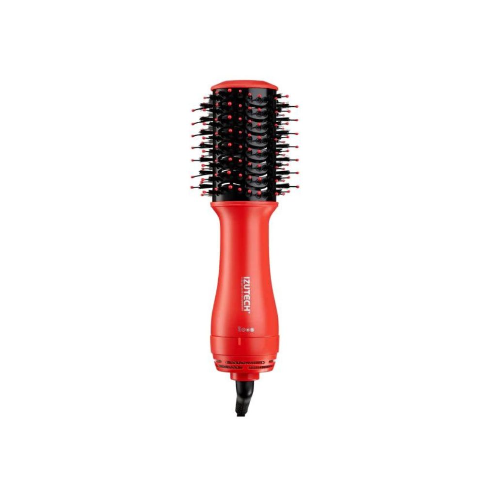 IZUTECH MINI HAIR DRYER BRUSH 600W RED