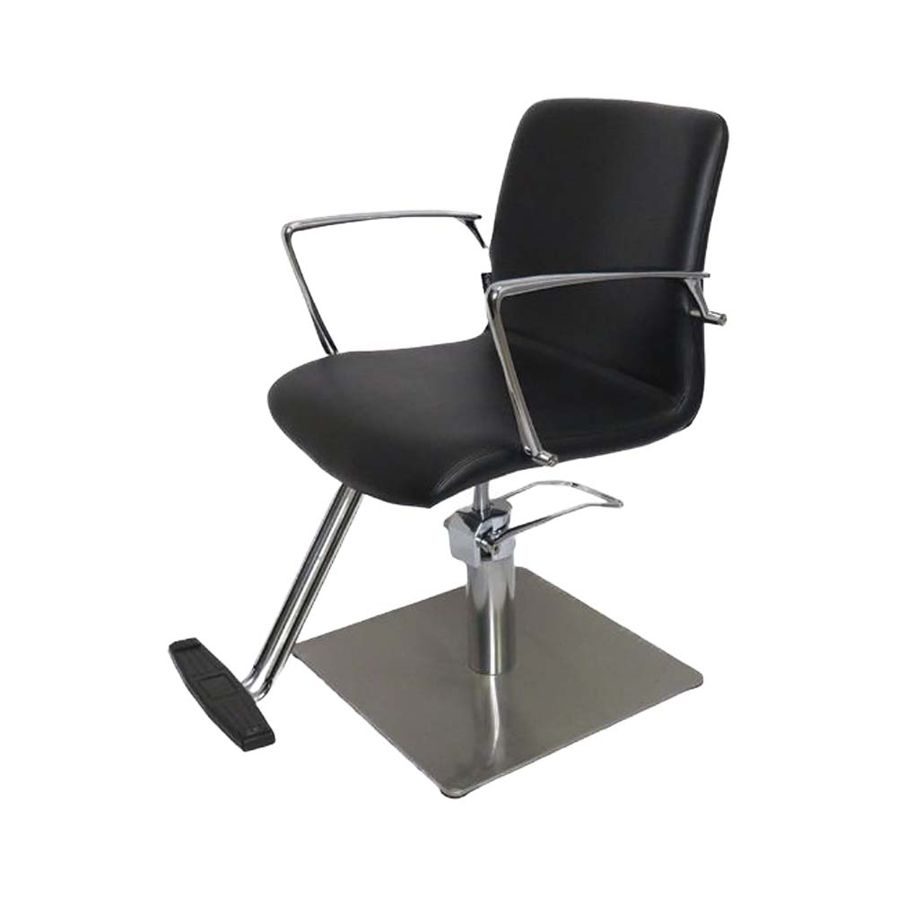 ZOEY CHAIR SQUARE HYD BASE WITH T FOOTREST