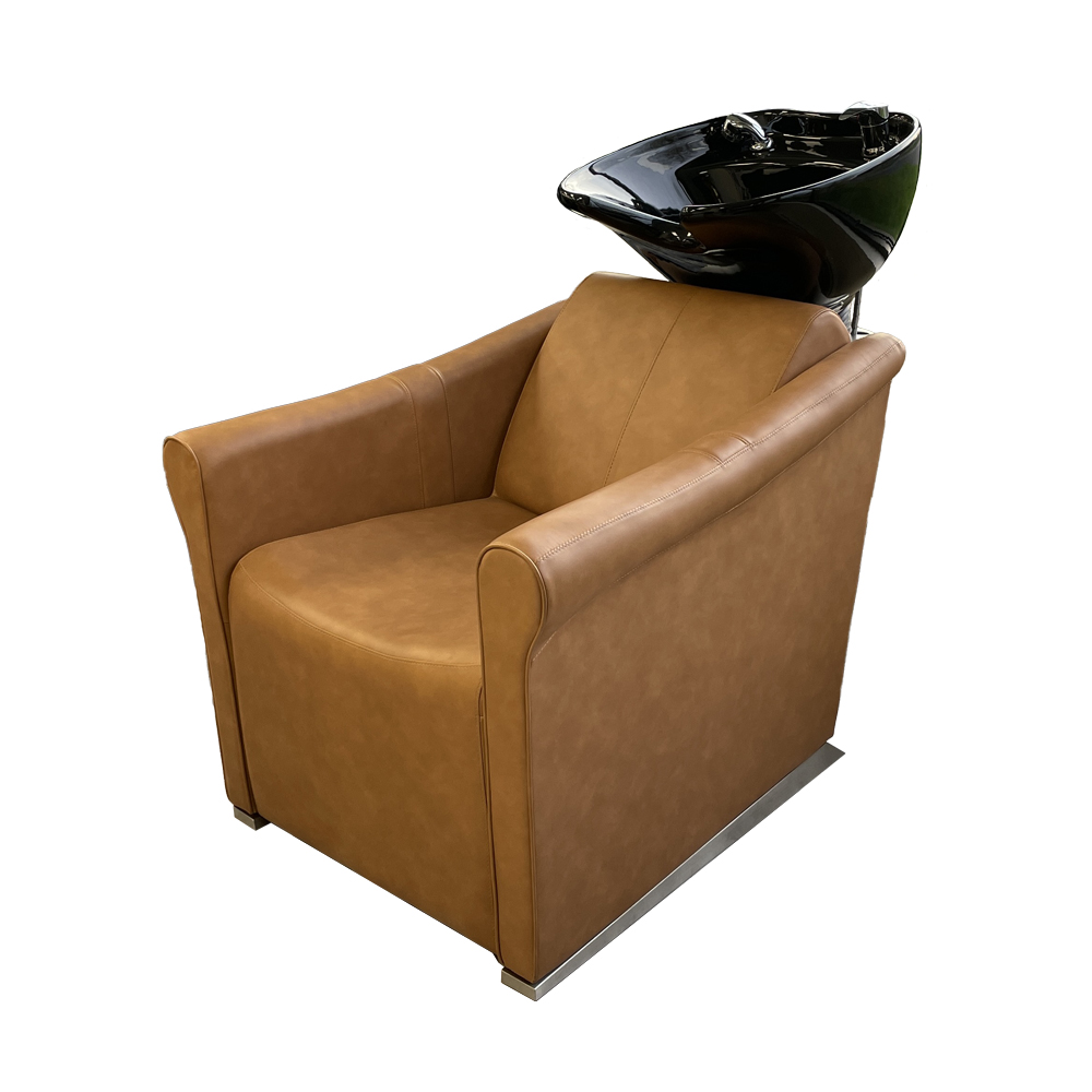 LAVABO ASHLEY COULEUR TAN BOL NOIR
