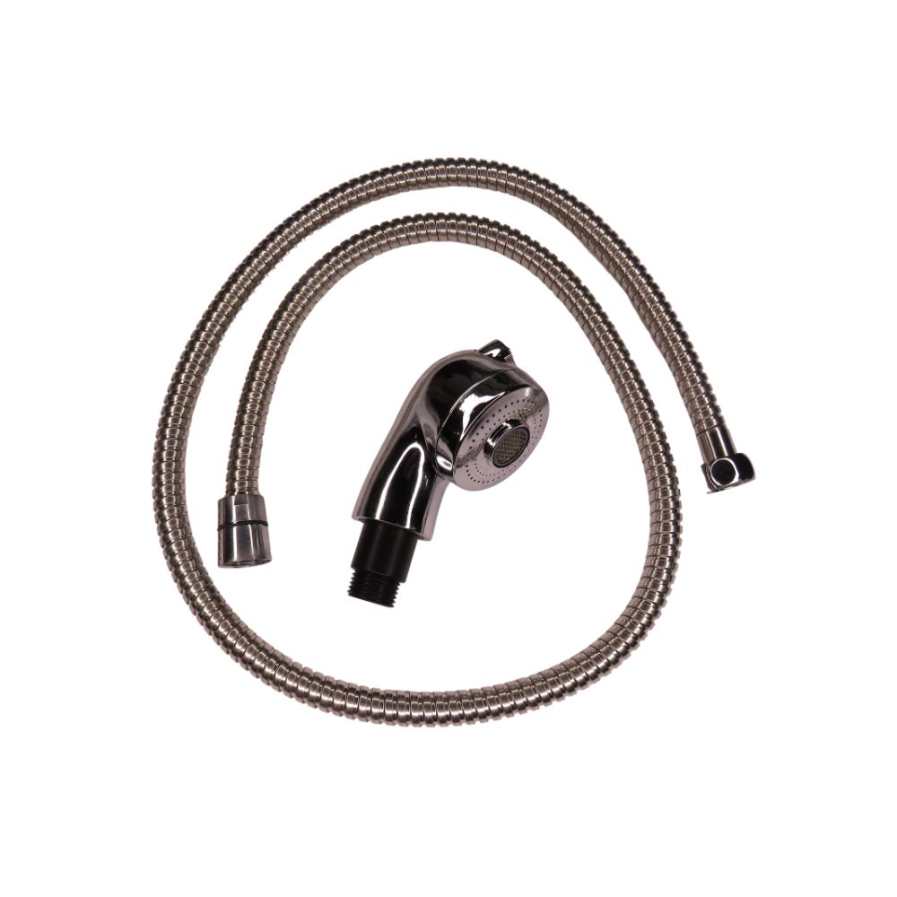 BIG SHOWER STAINLESS HOSE KIT 48"