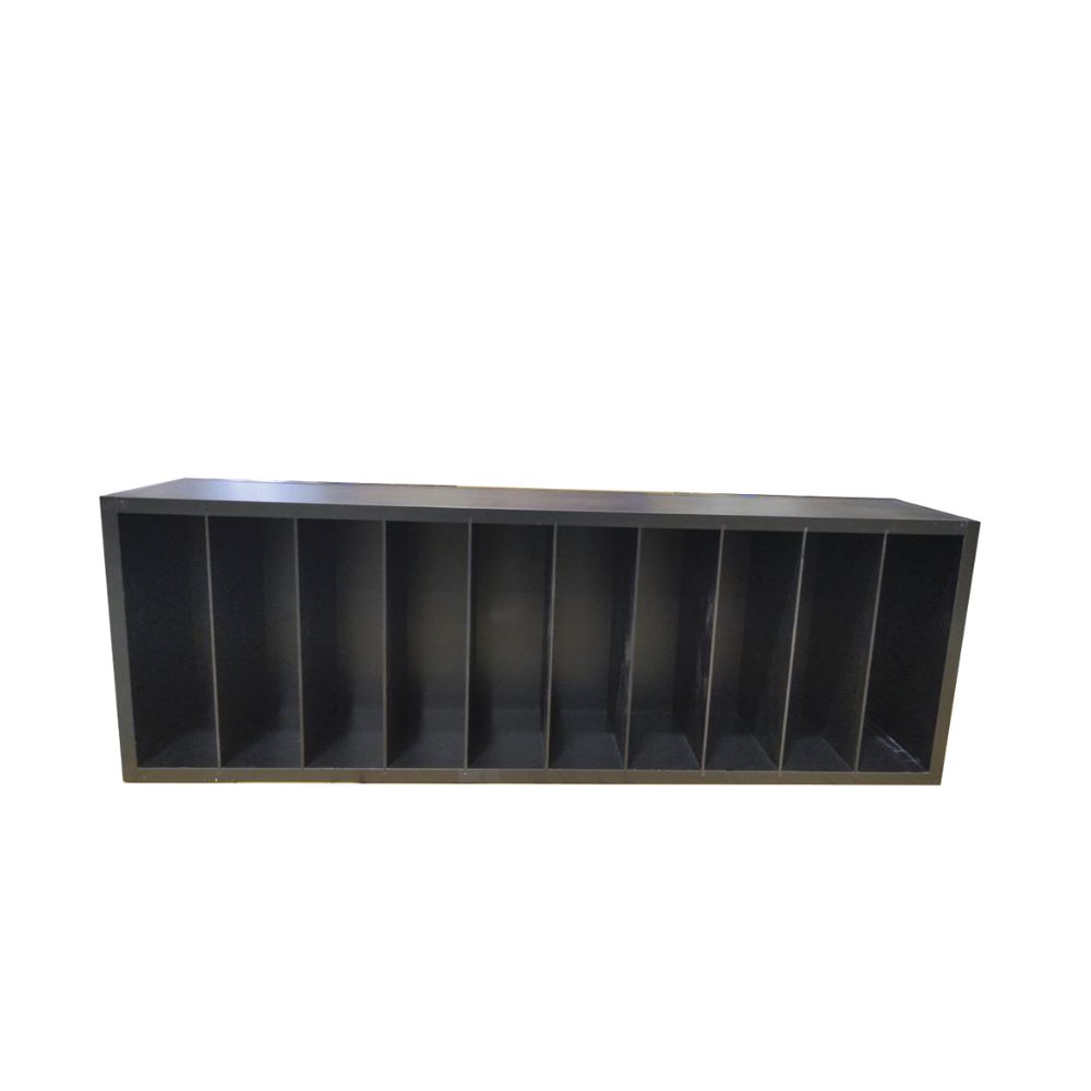 160 TUBE STORAGE RACK (36'' X 12'' X 7'') BLACK