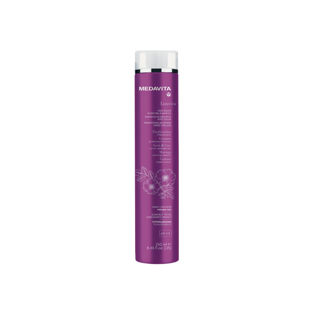 MEDAVITA LUXVIVA COLOUR ACIDIFYING SHAMPOO 250ML