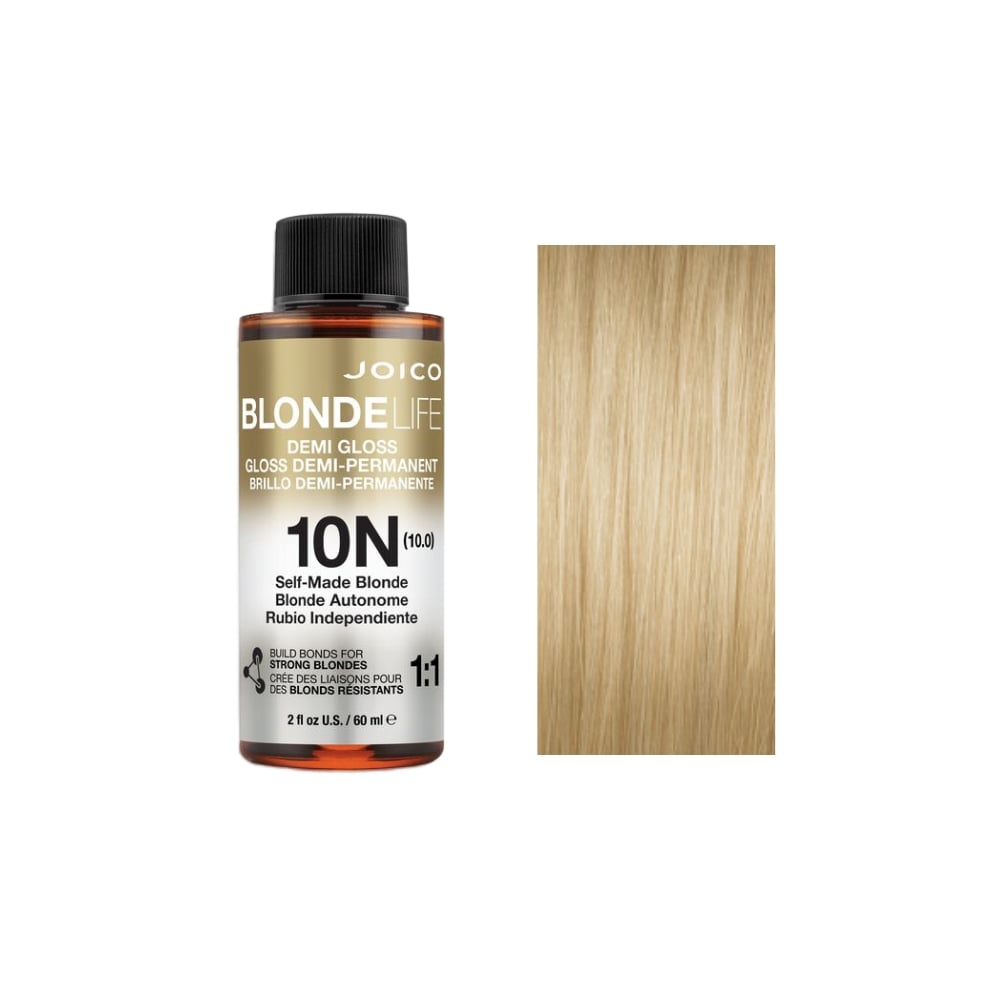 JOICO BLONDE LIFE GLOSS DEMI-PERMANENT 10N 60ML