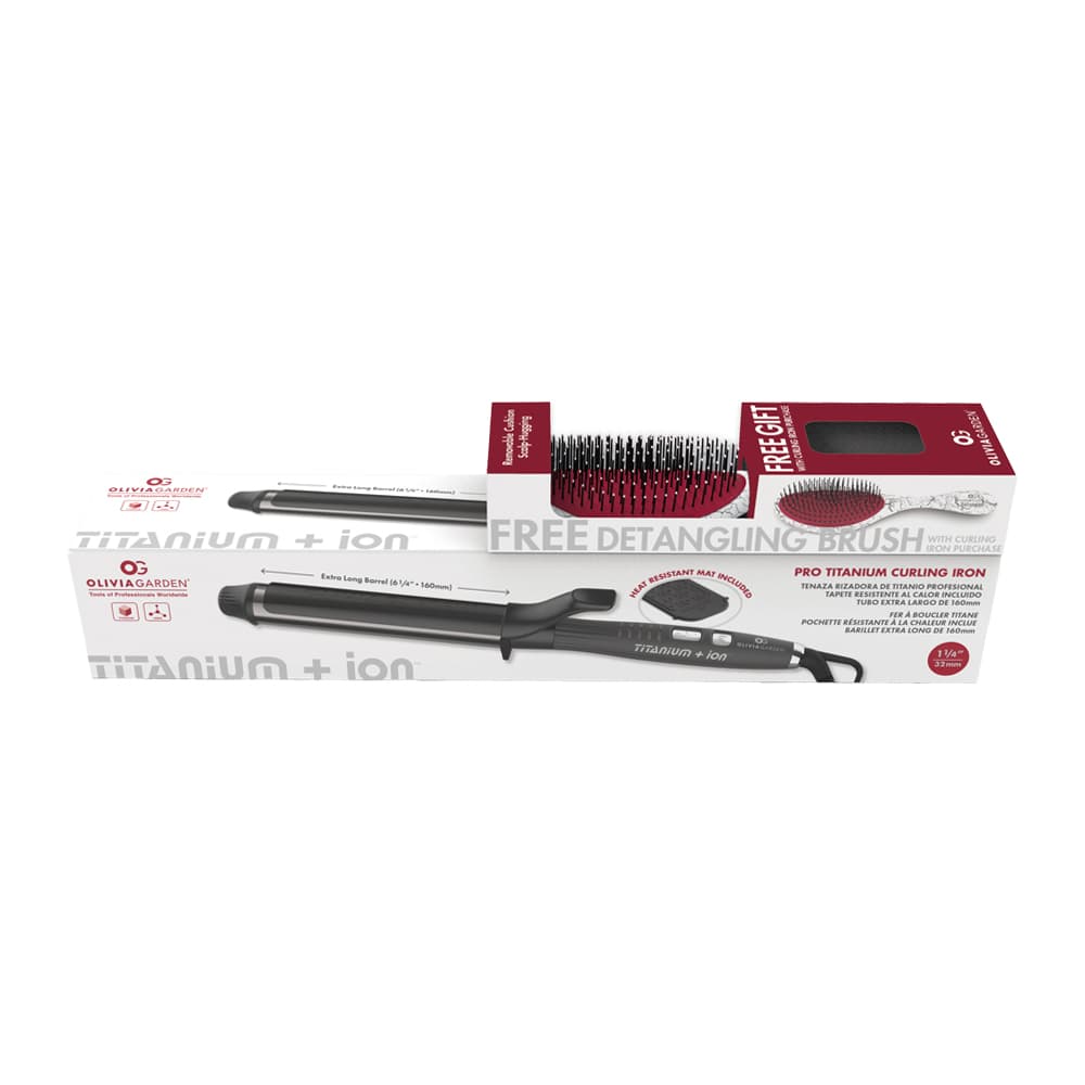 OLIVIA GARDEN TITANUIM CURLING IRON 1 1/4PO