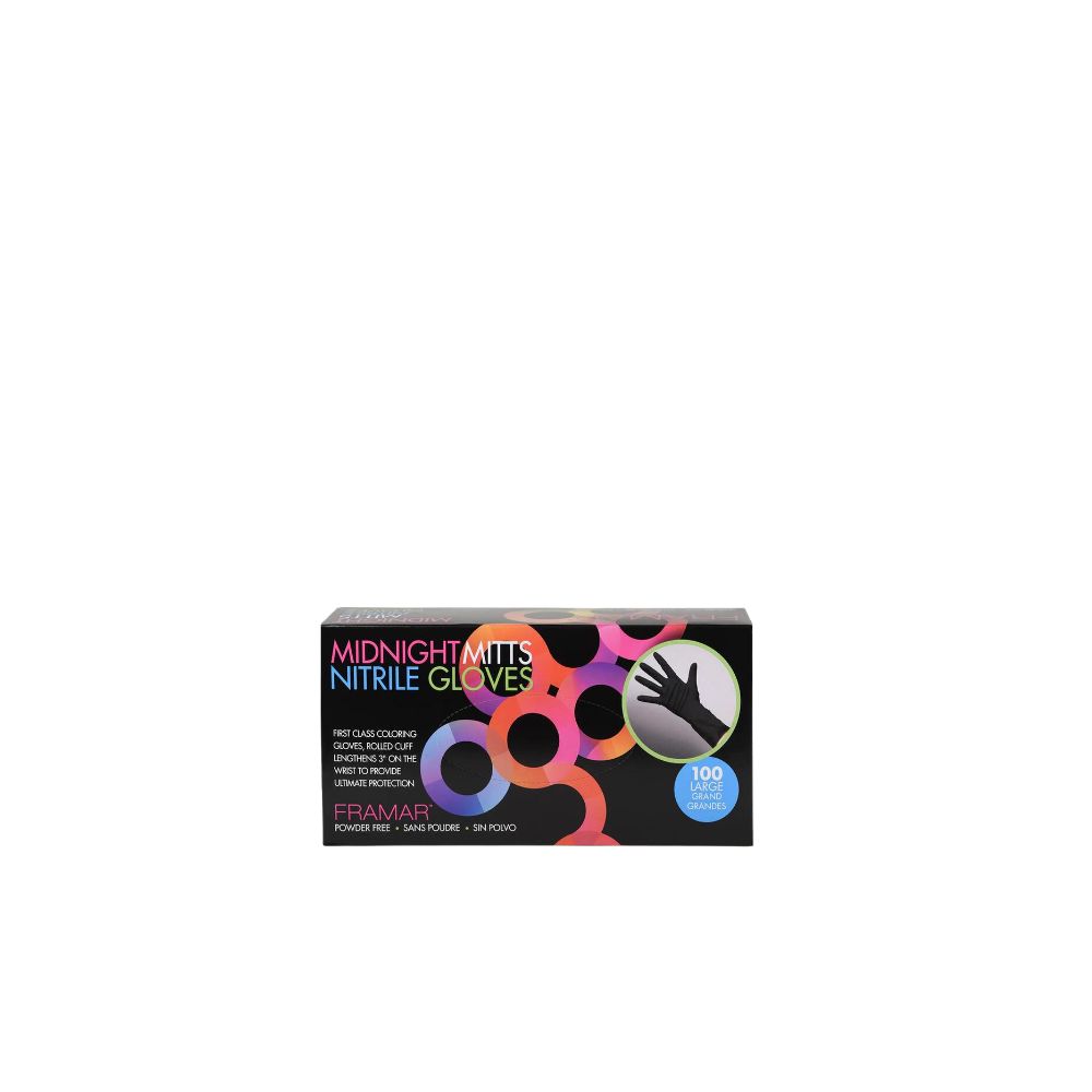 FRAMAR GANT DE NITRILE MIDNIGHT PETIT