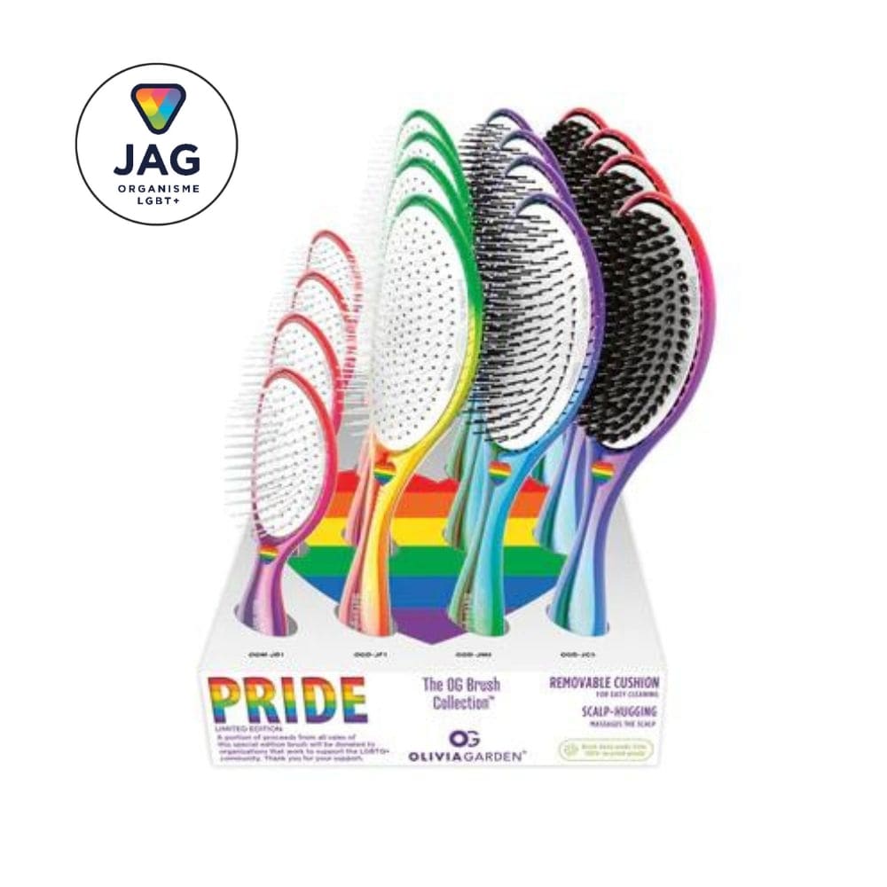 OLIVIA GARDEN PRIDE SET OF 16 BRUSHES