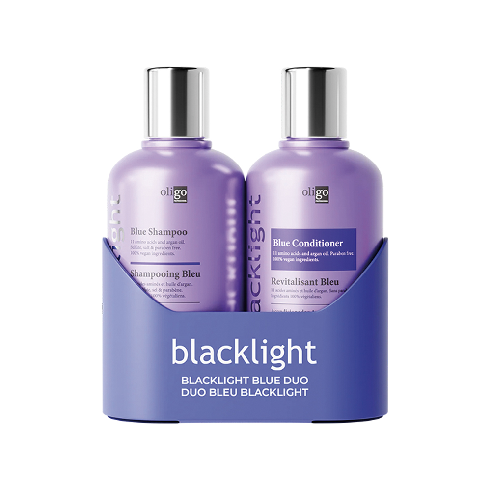 OLIGO BLACKLIGHT DUO DES FETES BLEU 250ML 2023