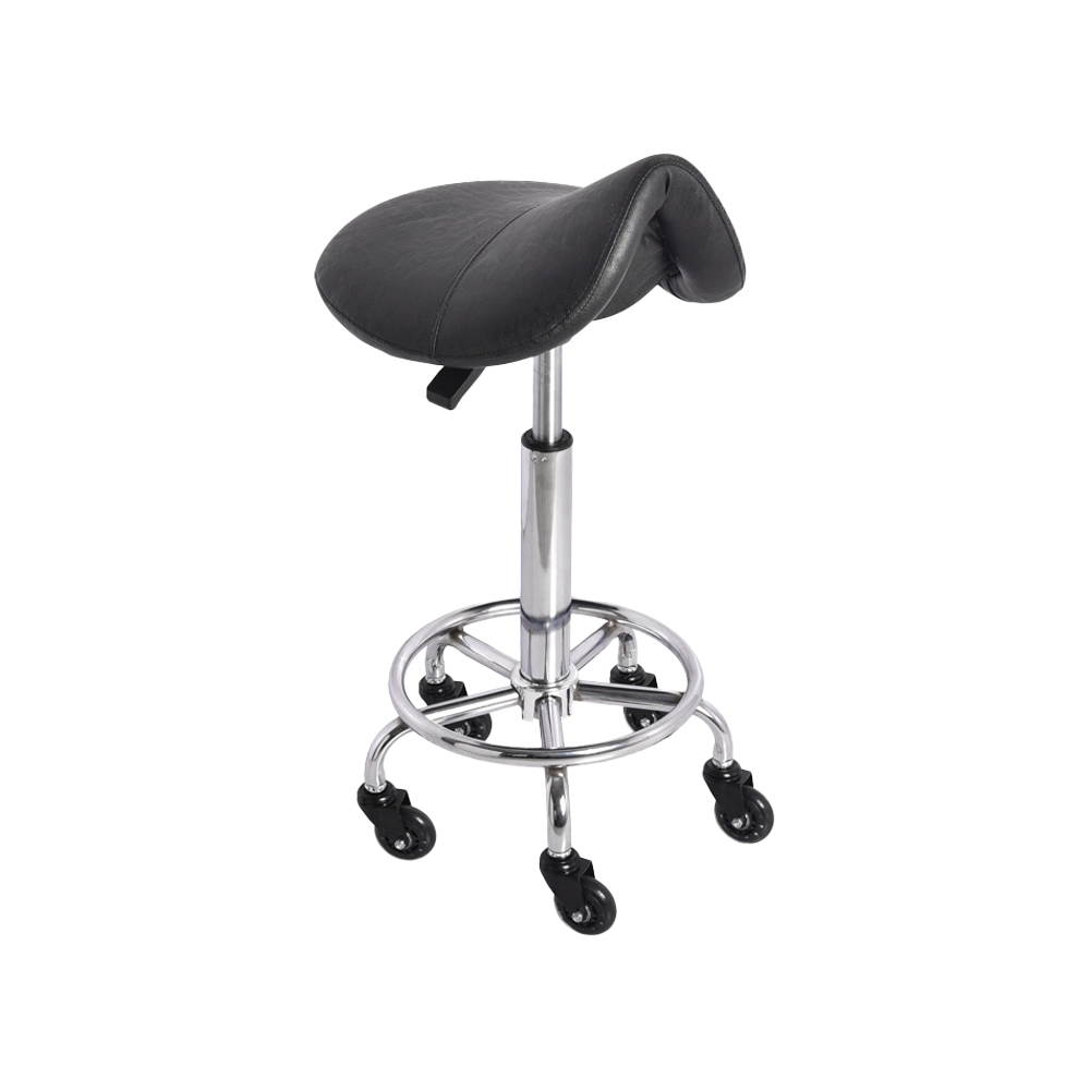 INFASHION TABOURET DE STYLE SELLE BASE CIRCULAIRE