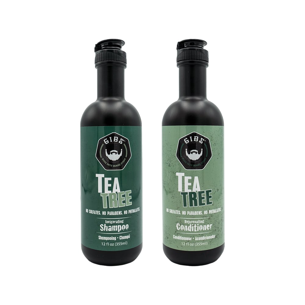 GIBS DUO SHAMPOOING ET REVITALISANT TEA TREE 355ML