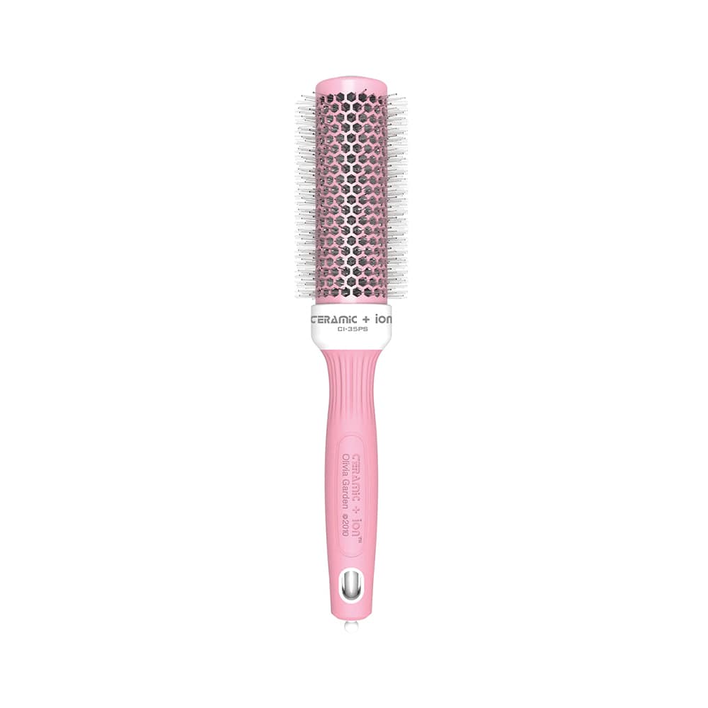 OLIVIA GARDEN PASTEL PINK ROUND BRUSH 35MM