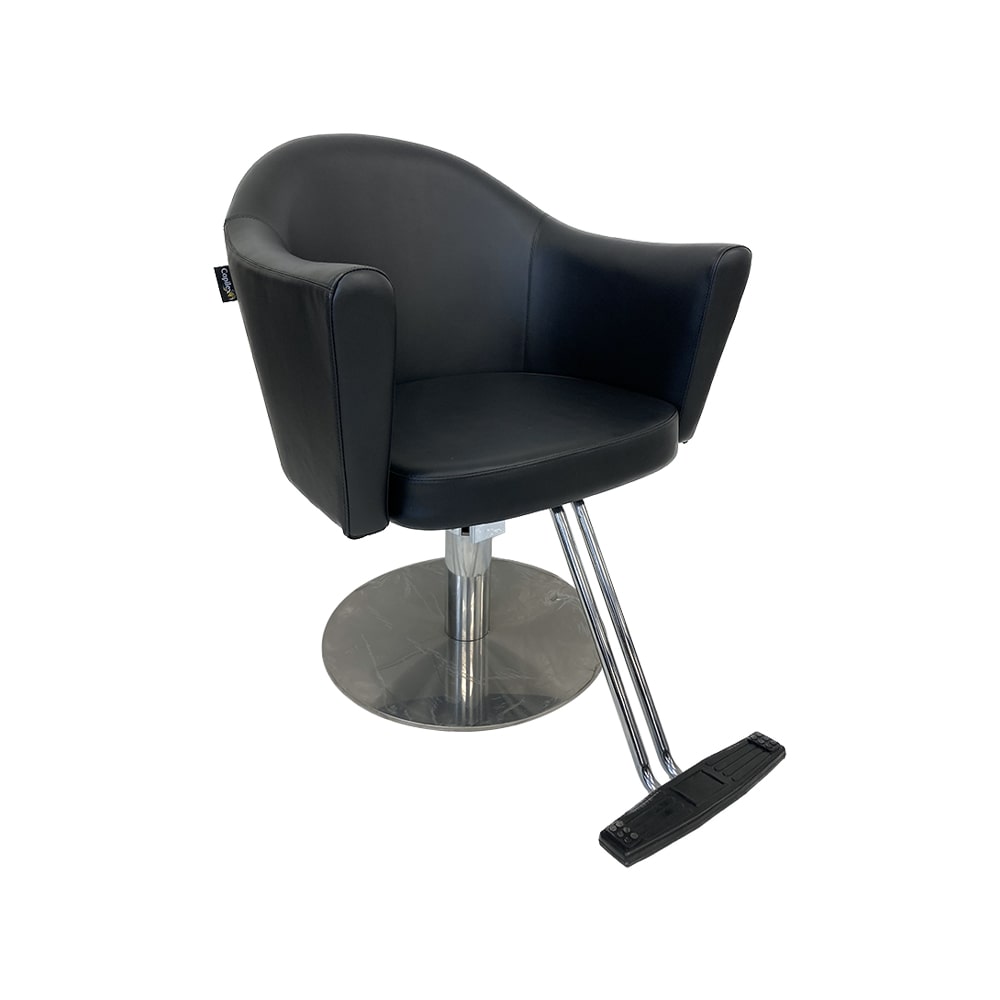 CHAISE ARIANE BASE RONDE APPUI PIED EN T