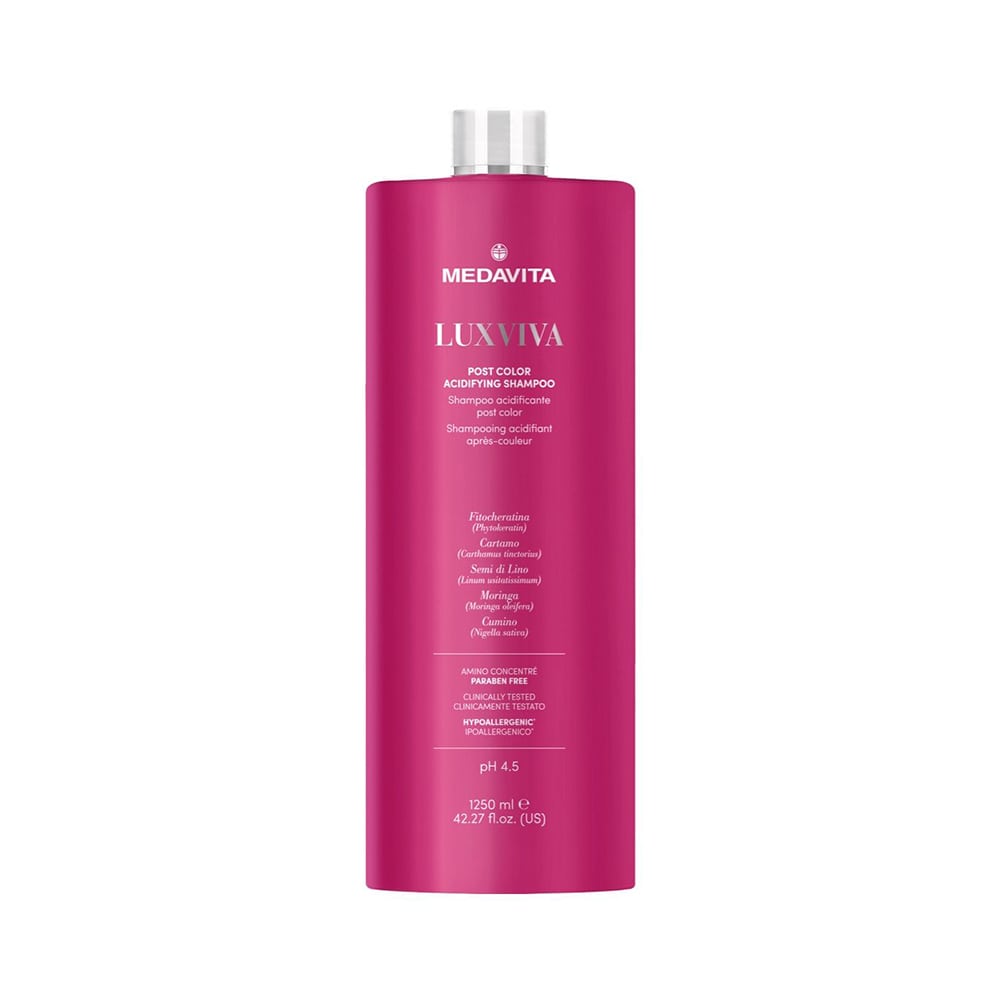 MEDAVITA LUXVIVA SHAMPOO ACIDIFYNG POST COLOR 1250ML