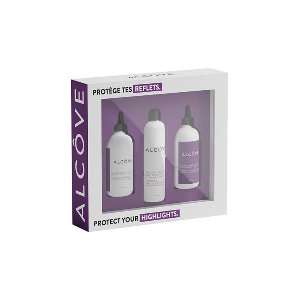 ALCOVE TRIO VIOLET PROTEGE TES REFLETS