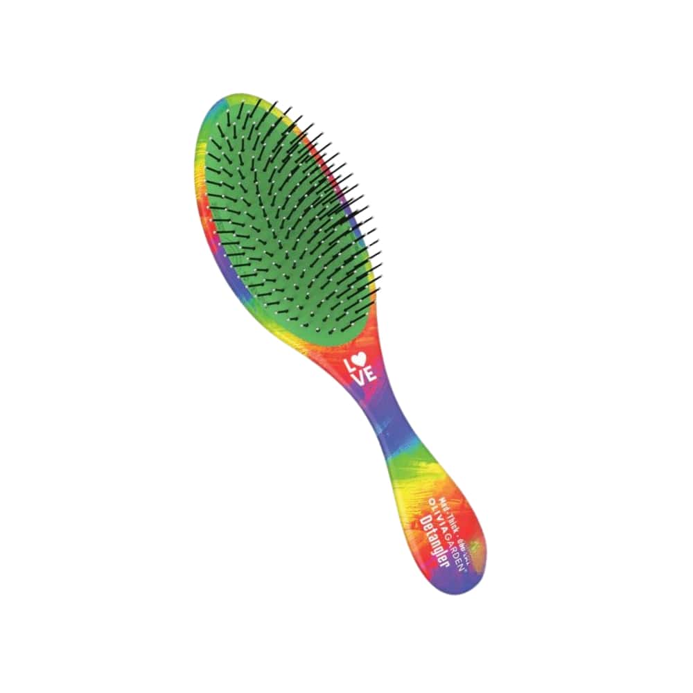 OLIVIA GARDEN LOVE PRIDE DETANGLING BRUSH MED HAIR