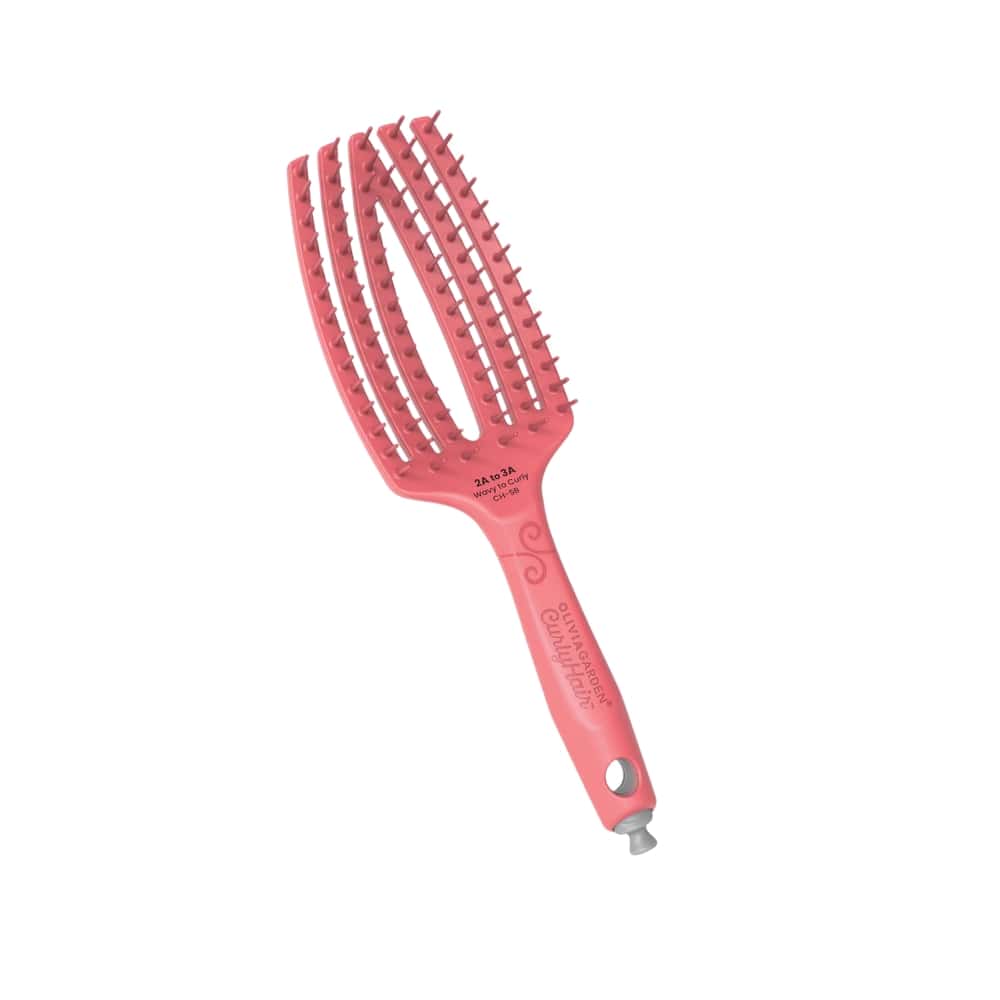 OLIVIA GARDEN CURLYHAIR PINK BRUSH 2A TO 3A