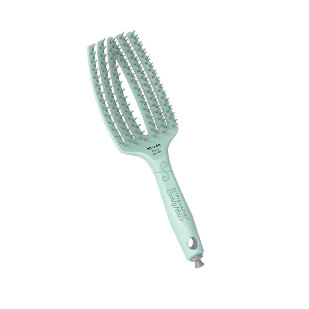 OLIVIA GARDEN CURLYHAIR BRUSH TURQUOISE  2C TO 4A