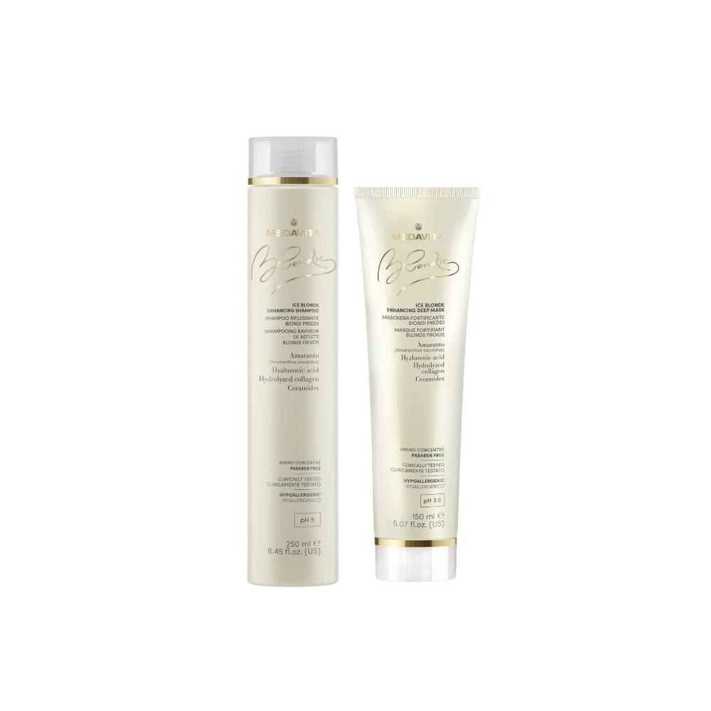 MEDAVITA ICE BLONDE DUO SHAMPOOING ET MASQUE