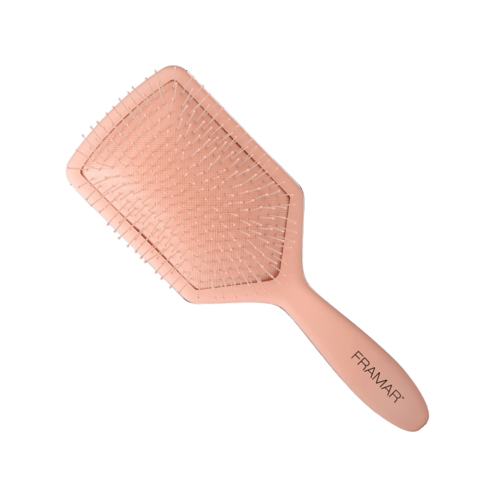 FRAMAR CHAMPAGNE MAMI PADDLE BRUSH DETANGLER