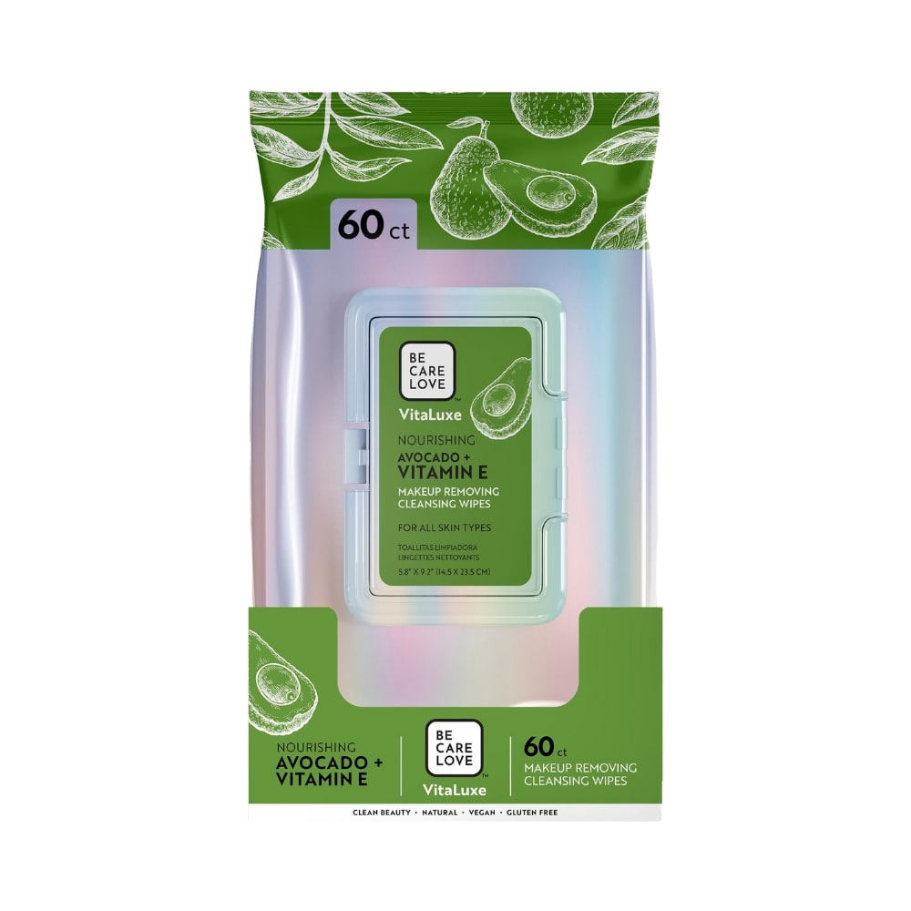 SPA VITALUXE LINGETTES DEMAQ NOURI AVOCAT VITAMIN E