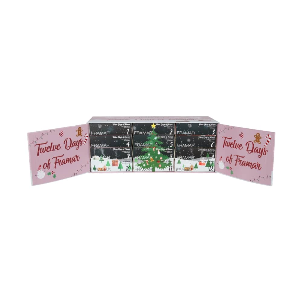 FRAMAR CALENDRIER AVENT12 JOURS PAPIER ALLUMINIUM