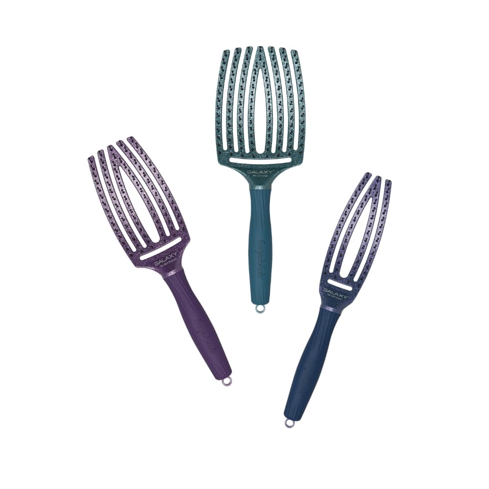 OLIVIA GARDEN GALAXY FINGERBRUSH SET OF 3 ED BRUSHES