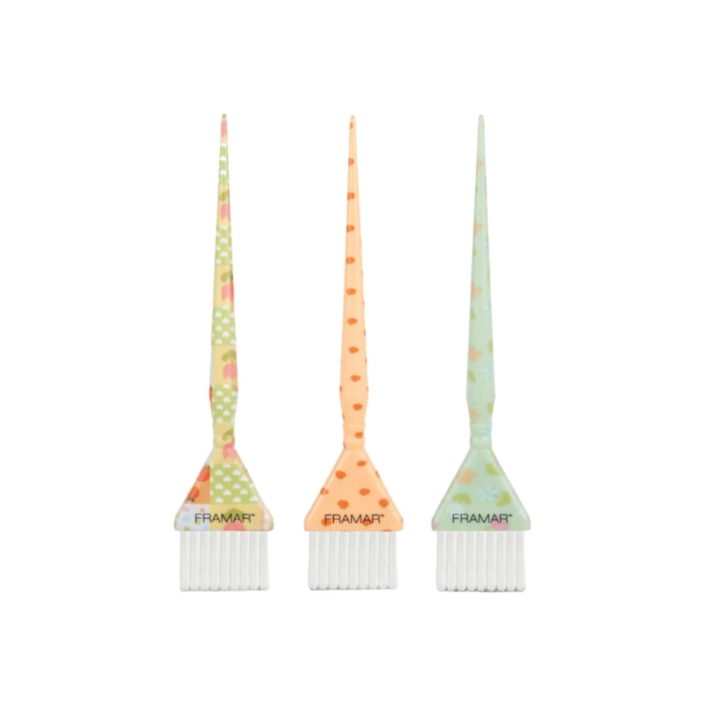 FRAMAR QUILTED TRIPLE THREAT BROSSES DE COULEUR ENS DE 3