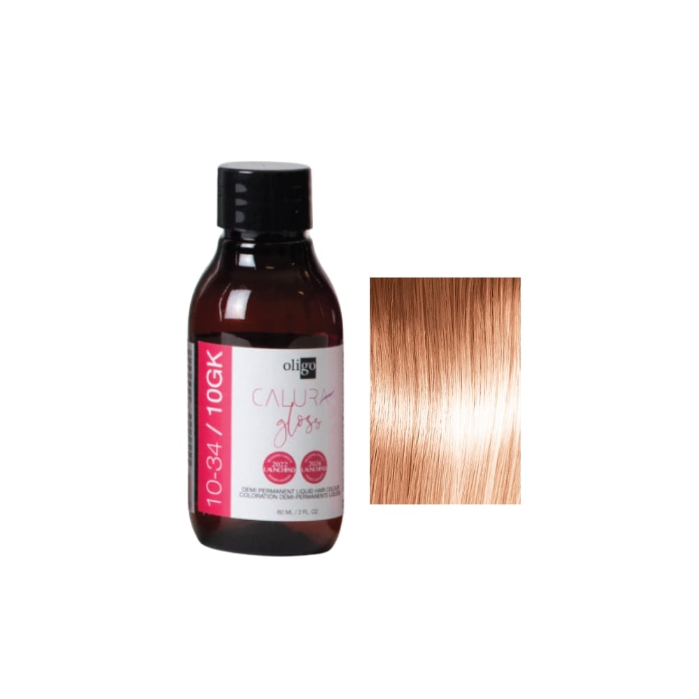 OLIGO CALURA GLOSS DEMI PERM LIQUID 10-34/10GK 60ML