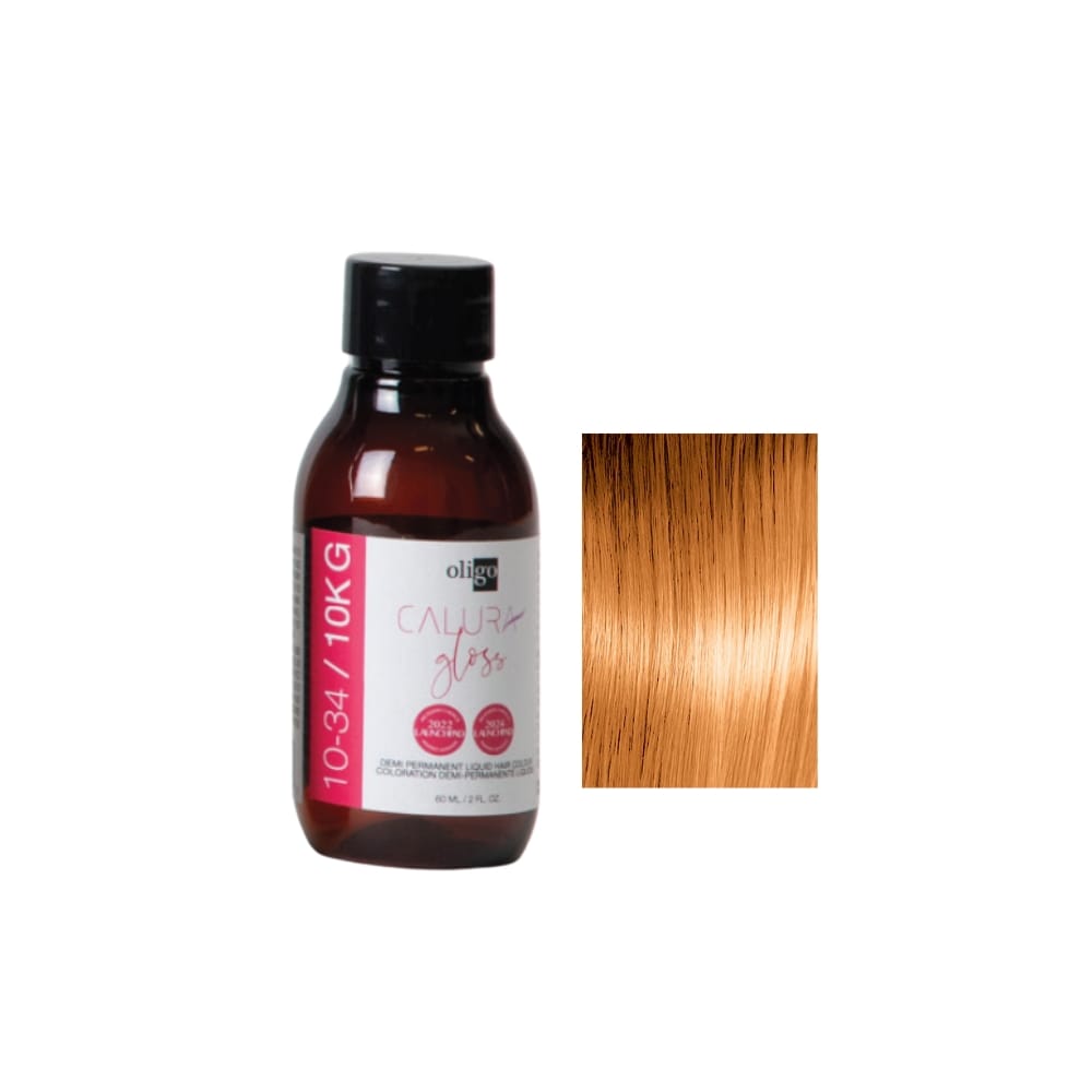 OLIGO CALURA GLOSS DEMI PERM LIQUID 10-43/10KG 60ML