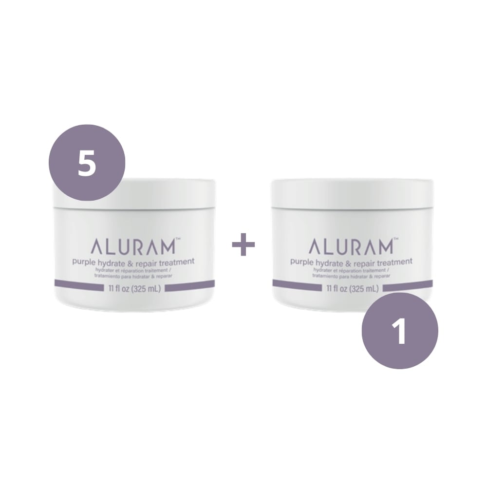 ALURAM PROMO TRAITEMENT HYDRATANT RECONSTRUCTANT  VIOLET 5+1 MAI-JUIN 2025