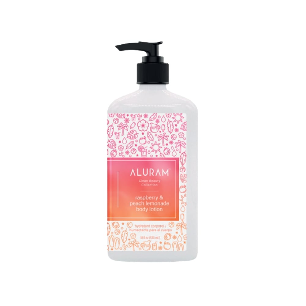 ALURAM LOTION CORPORELLE  FRAMBOISE ET PECHE LIMONADE 532ML