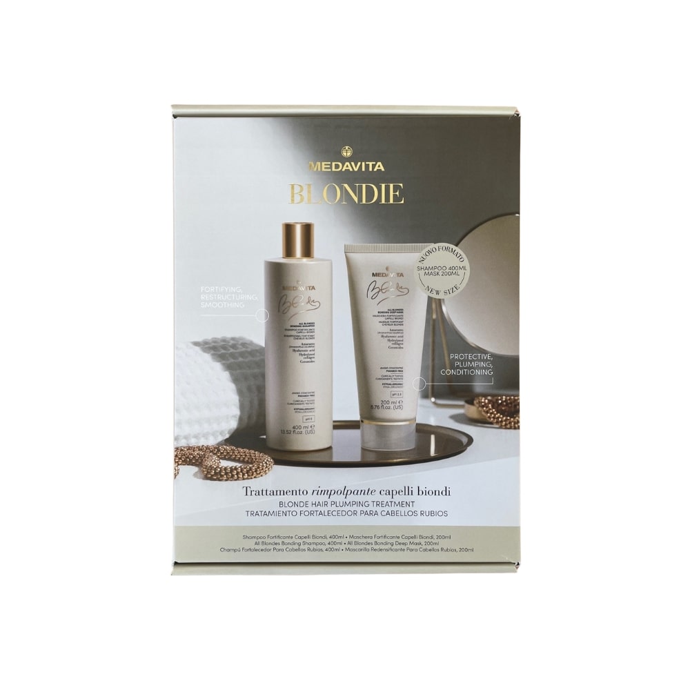MEDAVITA ALL BLONDES DUO SHAMPOOING 400ML ET MASQUE 200ML