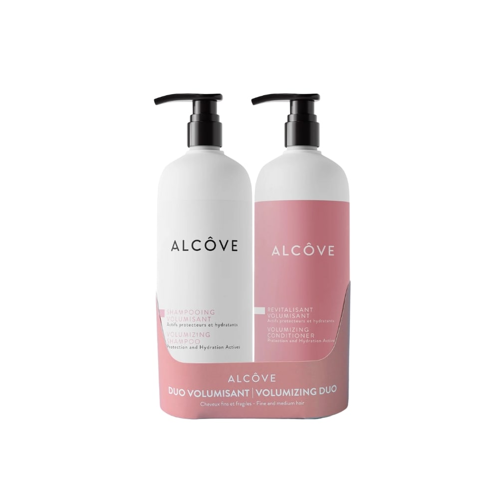 ALCOVE DUO LITRE SHAMPOOING ET REVITALISANT VOLUME