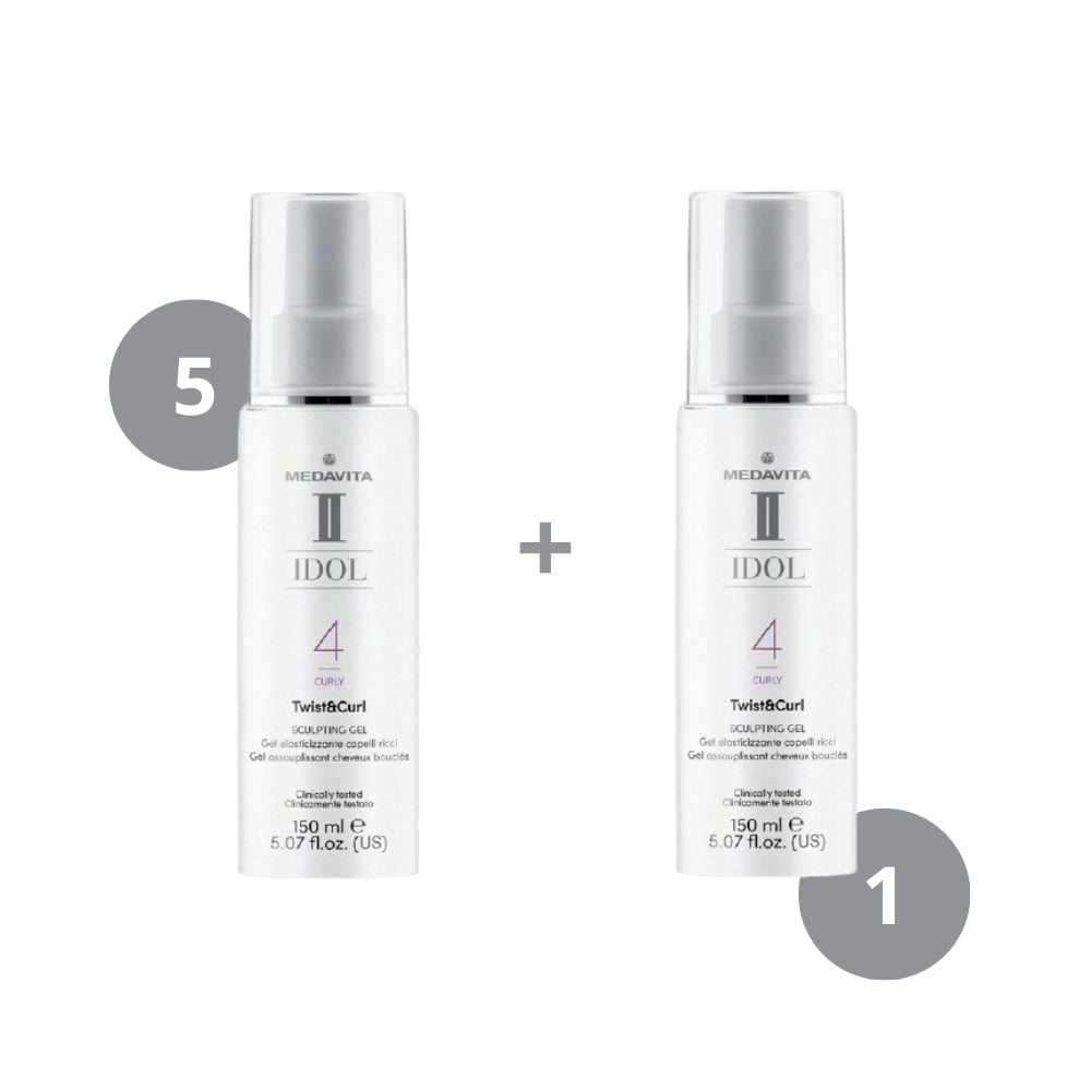 MEDAVITA IDOL TWIST & CURL 150ML PROMO 5+1