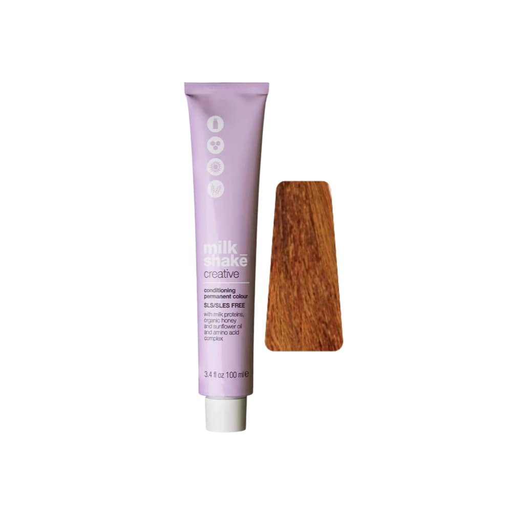 MILKSHAKE CREATIVE PERMANENT COLOR 7GC/7.34 100ML