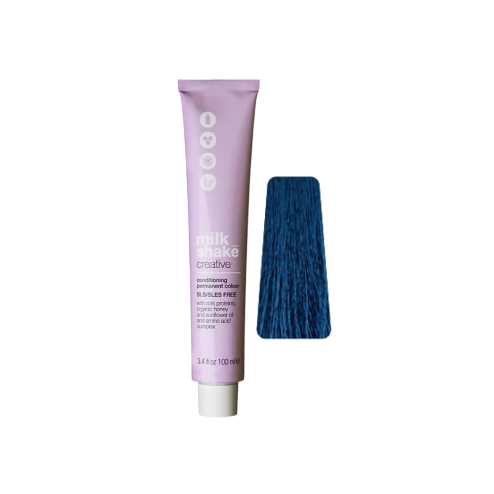 MILKSHAKE CREATIVE PERMANENT COLOR BLUE 100ML